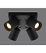 Artdelight Industrieller Deckenstrahler Megano 4L - Schwarz