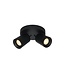 Artdelight Runder Deckenstrahler Megano 2L - Schwarz