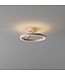 Artdelight Artdelight Runde LED-Deckenleuchte Oregon - Champagner