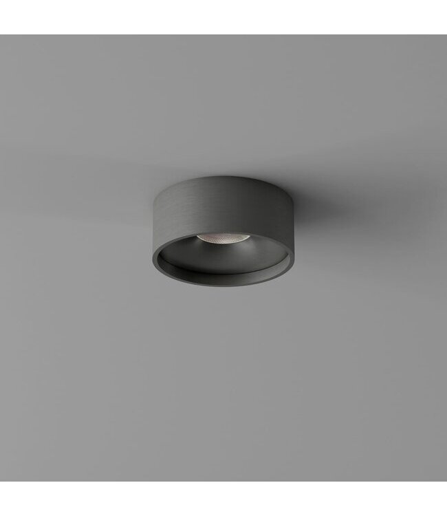 Artdelight Artdelight Moderne LED-Deckenleuchte Oran - Stahlgrau