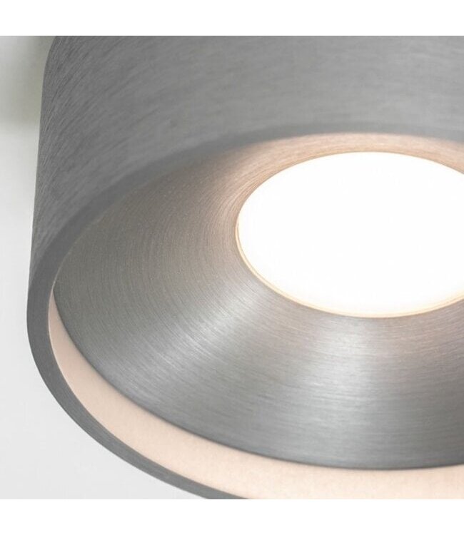 Artdelight Artdelight Moderne LED-Deckenleuchte Oran - Stahlgrau