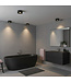 Artdelight Artdelight Moderne LED-Deckenleuchte Oran - Schwarz