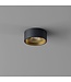 Artdelight Artdelight Moderne LED-Deckenleuchte Oran - Schwarz/Mattgold