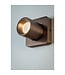 Artdelight Moderner 1-flammiger LED-Deckenstrahler Laguna - Dunkelbronze