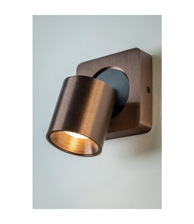 Artdelight Moderner 1-flammiger LED-Deckenstrahler Laguna - Dunkelbronze