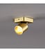 Artdelight Moderner 1-flammiger LED-Deckenstrahler Laguna - Gold