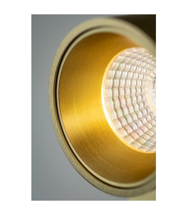 Artdelight Moderner 1-flammiger LED-Deckenstrahler Laguna - Gold