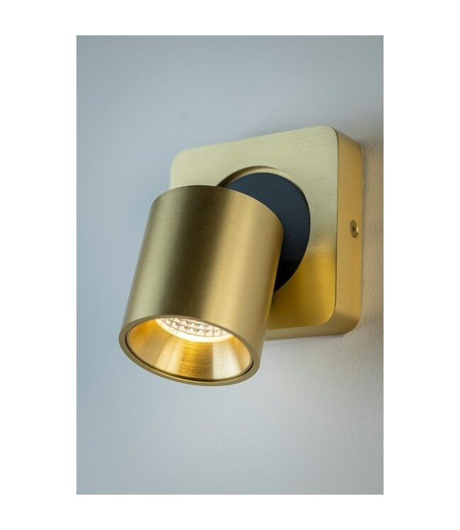 Artdelight Moderner 1-flammiger LED-Deckenstrahler Laguna - Gold