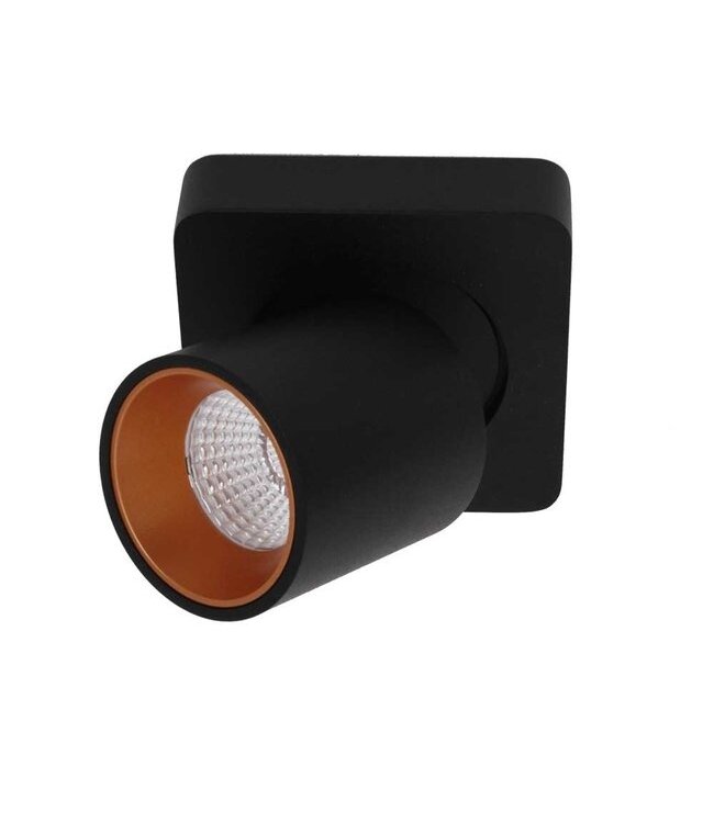 Artdelight Moderner 1-flammiger LED-Deckenstrahler Laguna - Schwarz