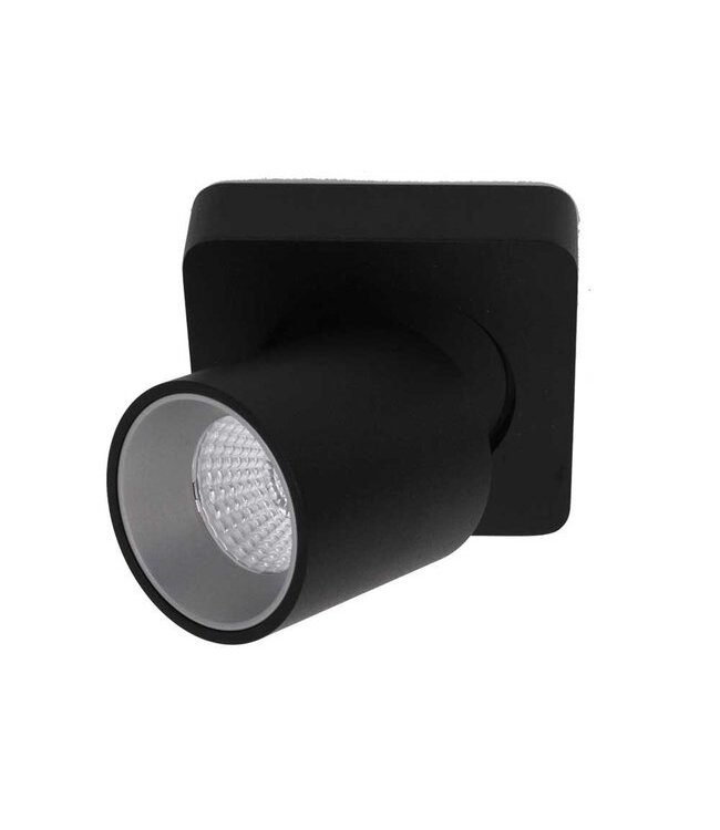 Artdelight Moderner 1-flammiger LED-Deckenstrahler Laguna - Schwarz