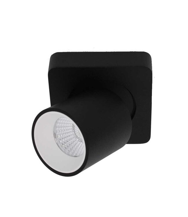 Artdelight Moderner 1-flammiger LED-Deckenstrahler Laguna - Schwarz