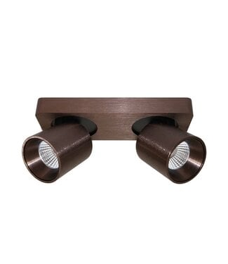 Artdelight LED-Deckenstrahler Laguna 2L - Dunkelbronze