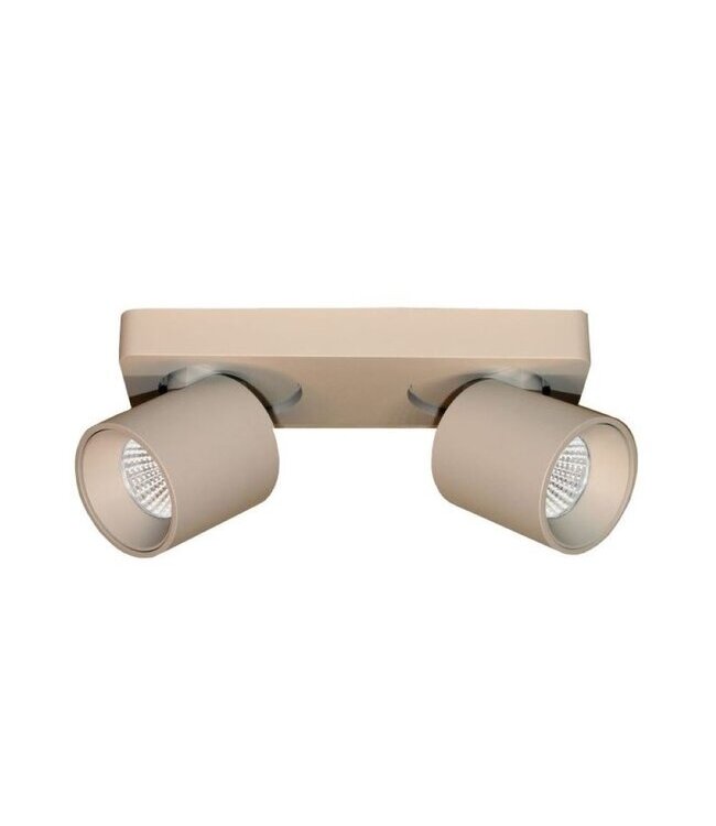 Artdelight Moderner 2-flammiger LED-Deckenstrahler Laguna - Champagner