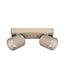 Artdelight Moderner 2-flammiger LED-Deckenstrahler Laguna - Champagner