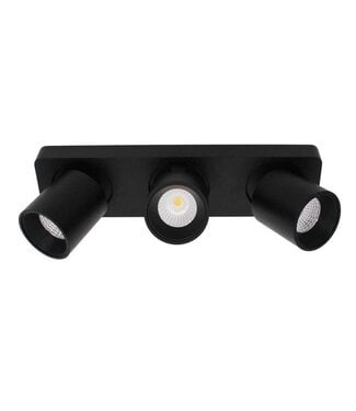 Artdelight LED-Deckenstrahler Laguna 3L - Schwarz
