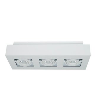 Artdelight Deckenstrahler Bosco 3L - Weiß