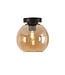 Artdelight Artdelight Glas-Deckenleuchte Marino 20 cm - Bernstein