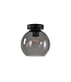 Artdelight Artdelight Glas-Deckenleuchte Marino 20 cm - Rauchgrau