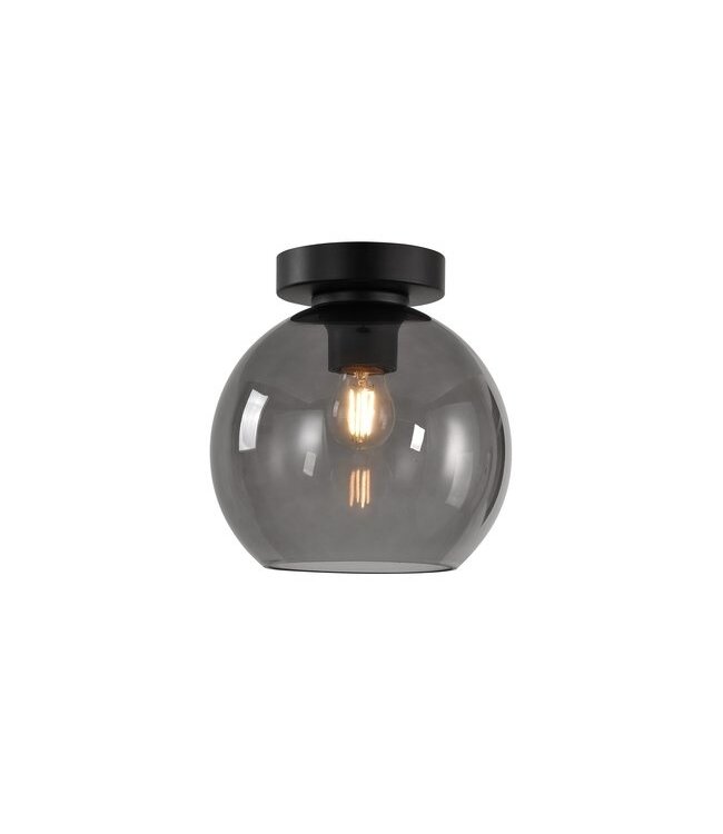 Artdelight Artdelight Glas-Deckenleuchte Marino 20 cm - Rauchgrau