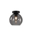 Artdelight Artdelight Glas-Deckenleuchte Marino 20 cm - Rauchgrau