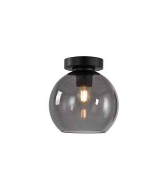 Artdelight Artdelight Glas-Deckenleuchte Marino 20 cm - Rauchgrau