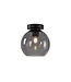 Artdelight Artdelight Glas-Deckenleuchte Marino 20 cm - Rauchgrau