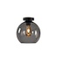 Artdelight Artdelight Glas-Deckenleuchte Marino 25 cm - Rauchgrau