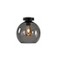 Artdelight Artdelight Glas-Deckenleuchte Marino 25 cm - Rauchgrau