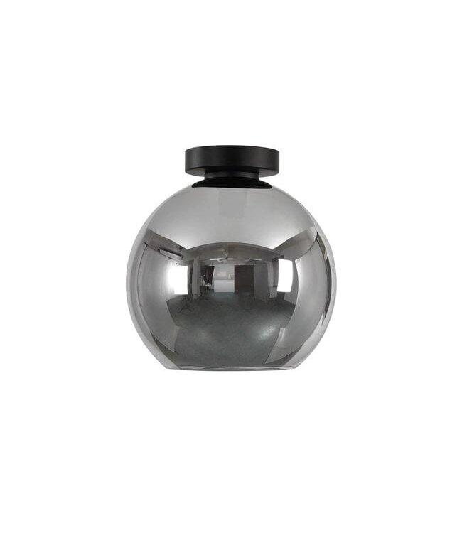Artdelight Glas-Deckenleuchte Marino 25 cm - Titanglas