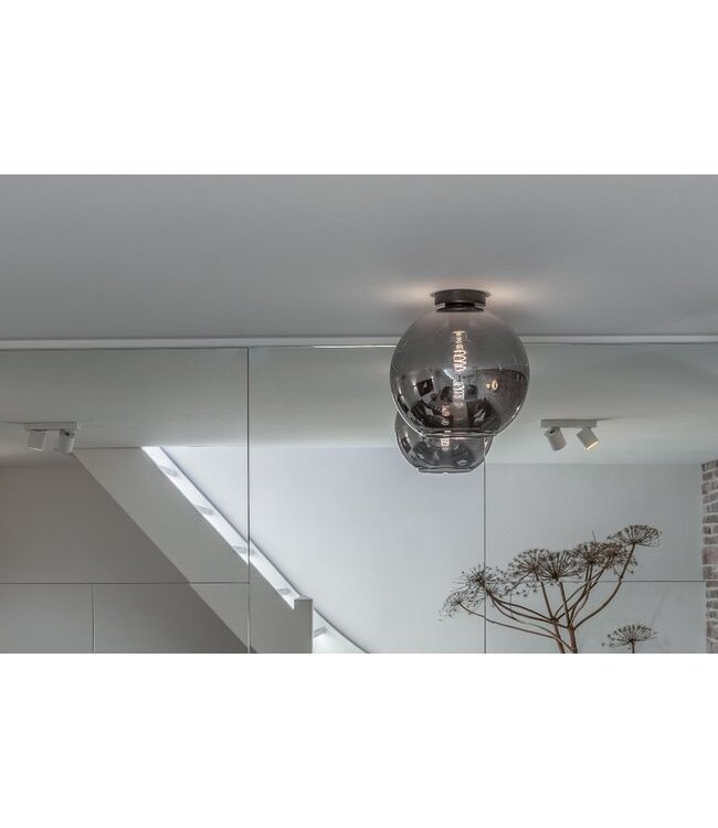 Artdelight Artdelight Glas-Deckenleuchte Marino 30 cm - Titanglas