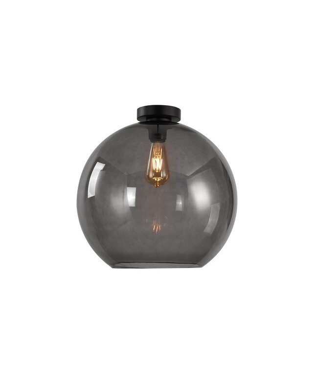 Artdelight Artdelight Glas-Deckenleuchte Marino 40 cm - Rauchgrau