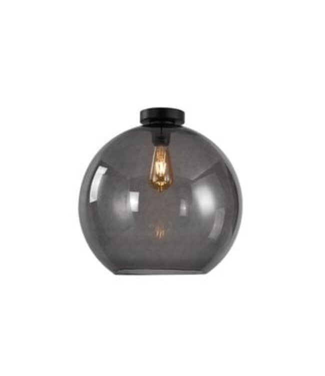Artdelight Artdelight Glas-Deckenleuchte Marino 40 cm - Rauchgrau
