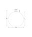 Artdelight Artdelight Glas-Deckenleuchte Marino 40 cm - Titanglas