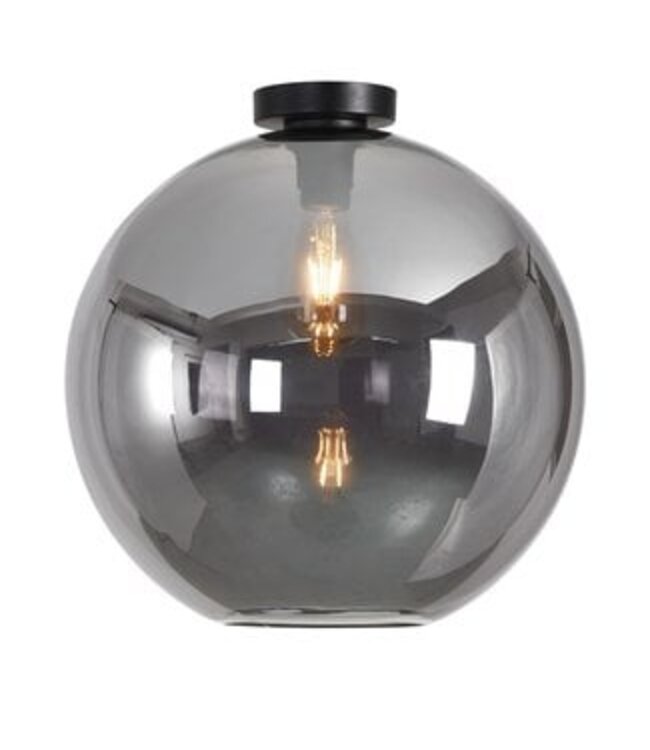 Artdelight Artdelight Glas-Deckenleuchte Marino 40 cm - Titanglas