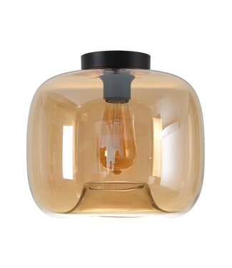 Artdelight Deckenleuchte Preston 28 cm - Bernstein
