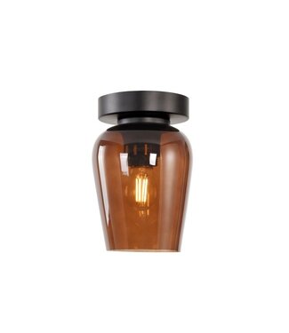Artdelight Deckenleuchte Tombo 12,5 cm - Braun