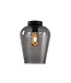 Artdelight Artdelight Glas-Deckenleuchte Tombo 23 cm - Rauchgrau