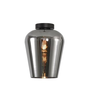 Artdelight Deckenleuchte Tombo 23 cm - Titanglas