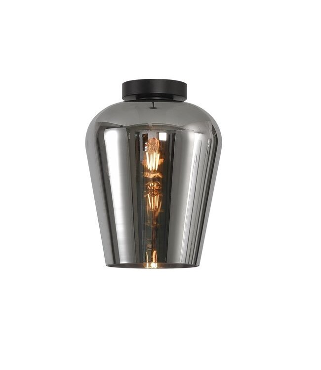 Artdelight Artdelight Glas-Deckenleuchte Tombo 23 cm - Titanglas