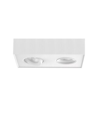 Artdelight Deckenstrahler Brooklyn 2L - Weiß