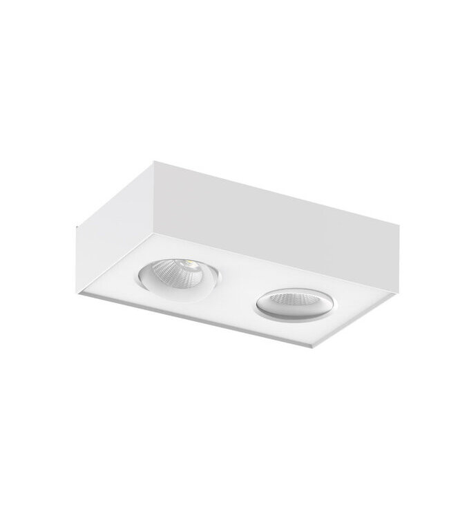 Artdelight Moderner LED Deckenstrahler Brooklyn 2L - Weiß