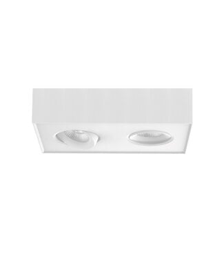 Artdelight Deckenstrahler Brooklyn 2L Dim to Warm - Weiß