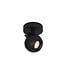 Artdelight Stilvoller Deckenstrahler Bolero 1L - Schwarz