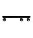 Artdelight Stilvoller Deckenstrahler Bolero 3L - Schwarz