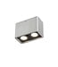 Artdelight Moderner Deckenstrahler Bronx 2L - Aluminium