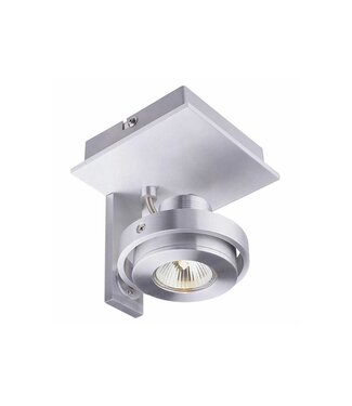 Artdelight Deckenstrahler Meist 1L - Aluminium