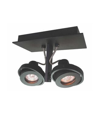 Artdelight Deckenstrahler Meist 2L - Schwarz