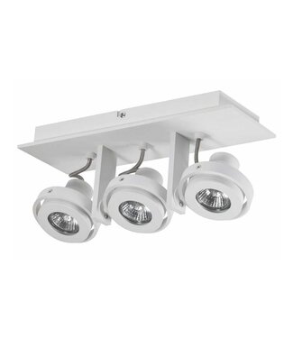 Artdelight Deckenstrahler Meist 3L - Weiß