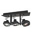 Artdelight Moderner Deckenstrahler Meist 3L - Schwarz