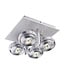 Artdelight Moderner Deckenstrahler Meist 4L - Aluminium
